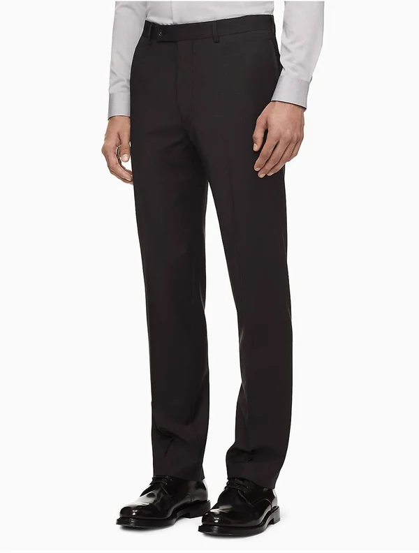 Calvin Klein Black Extreme Slim-Fit Suit SEPARATE Pants