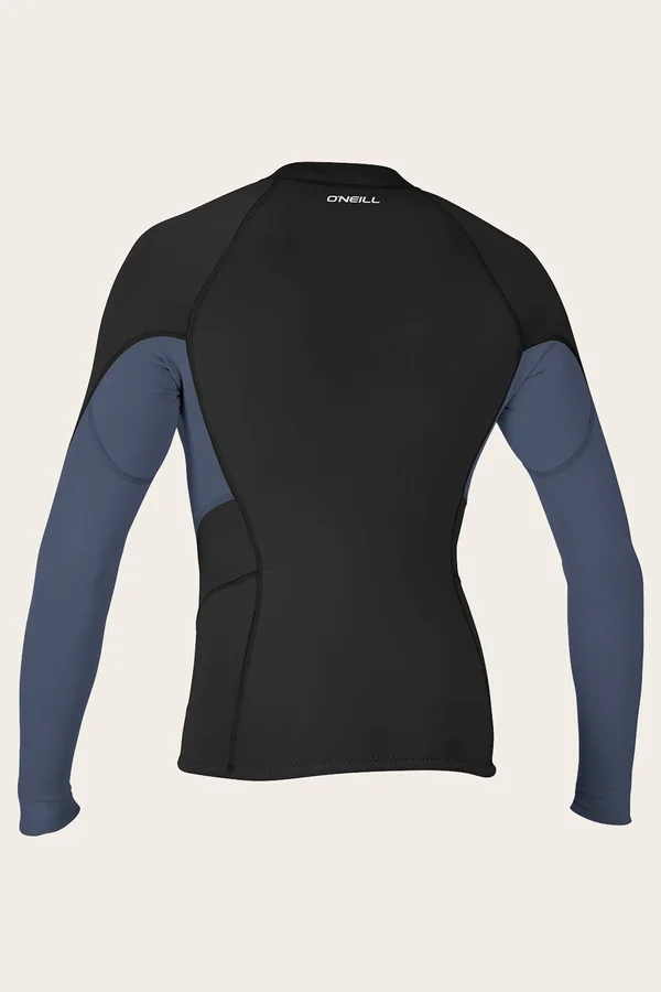O&Neill Bahia Front-Zip 1mm Jacket - Women's Black/Mist/Black, 4