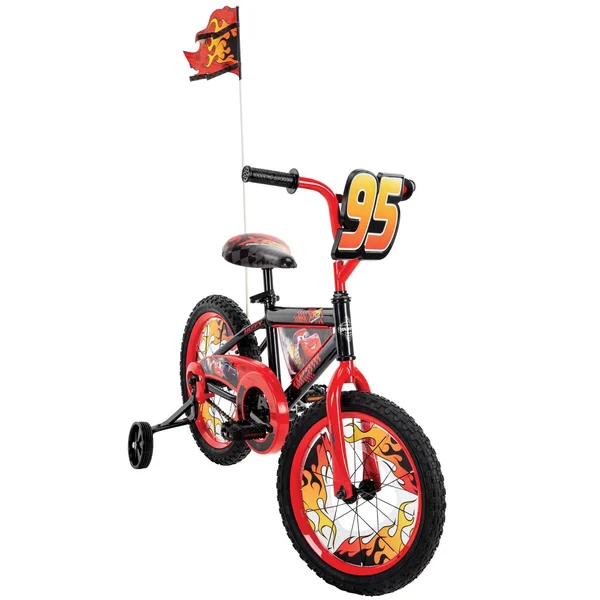 Huffy Cars 16x22 Kids& Bike - Black