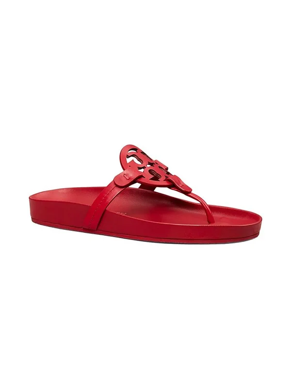 Tory Burch Women's Miller Cloud Thong Sandals - Blue - Size 8