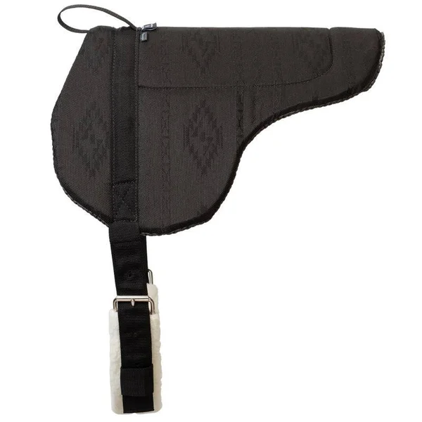 Weaver Leather Weaver Pony GettaGrip Bare Back Pad Black, 20" x 30"