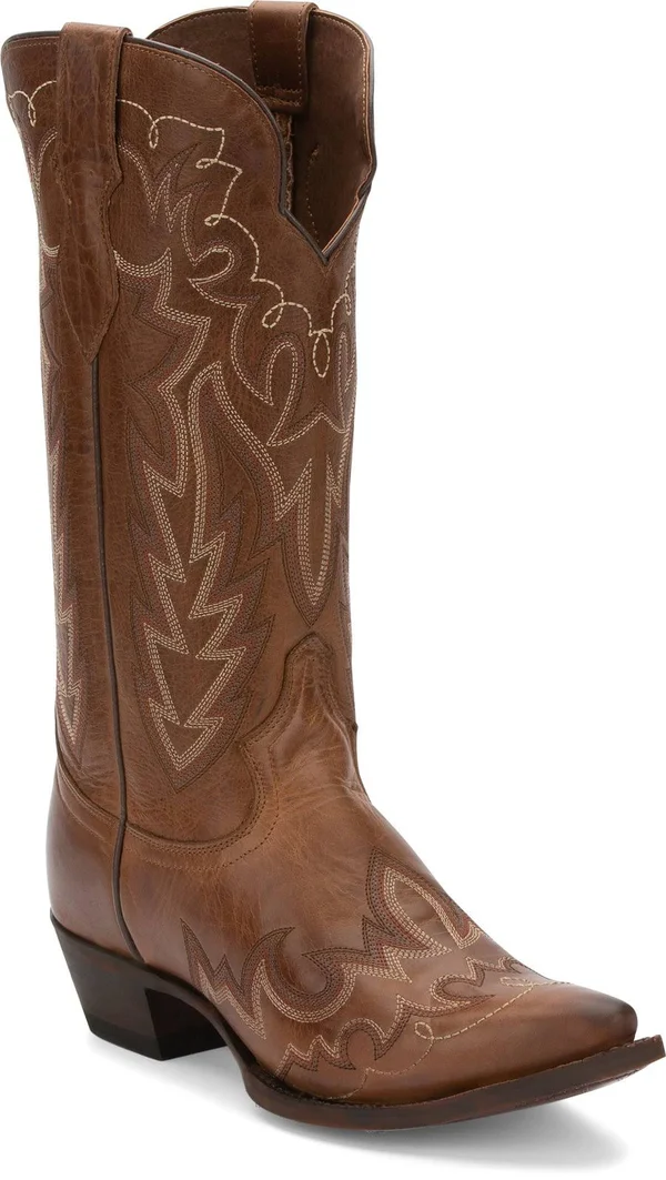 Justin Womens Chocolate Elina Boots L4348