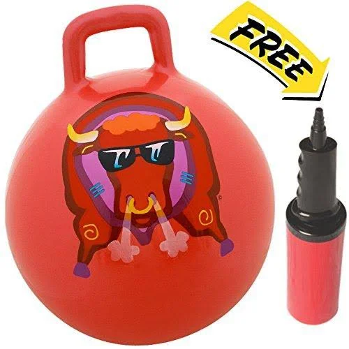 WALIKI Space Hopper Ball - Adults 13-101, Hippity Hop, Jumping Ball, Hopping Ball, Red 29”