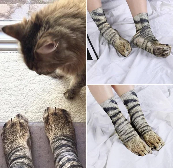 Hilarious Animal Paw Socks