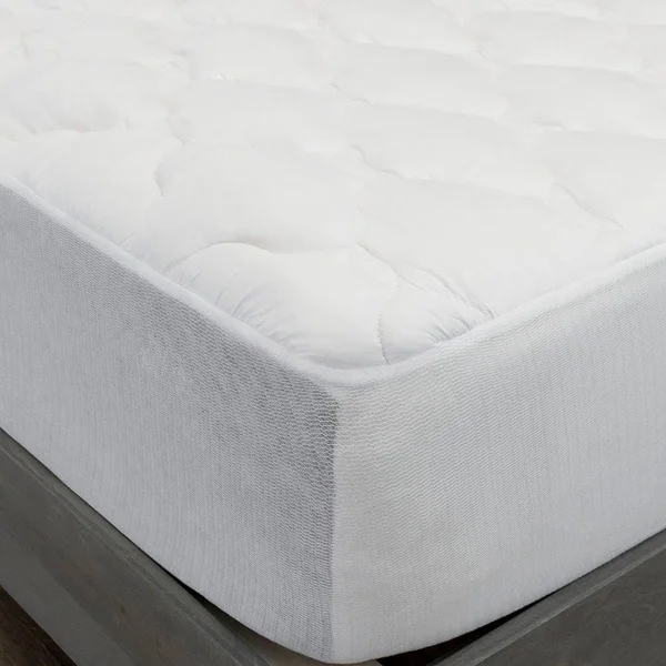 eLuxury Five Star Mattress Pad with Fitted Skirt - Queen