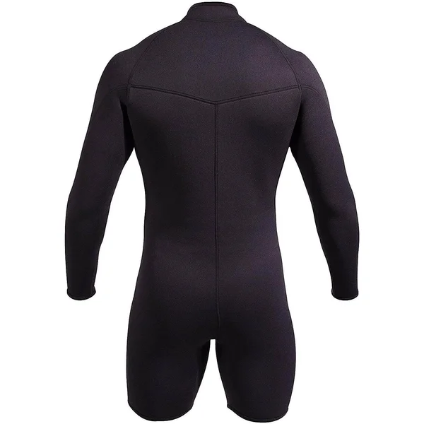 7mm Men's NeoSport Scuba Step-In Wetsuit Jacket, Black