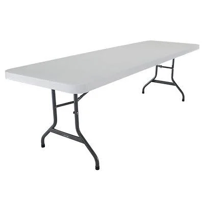 Lifetime Portable Folding Table, 8x22 x 96