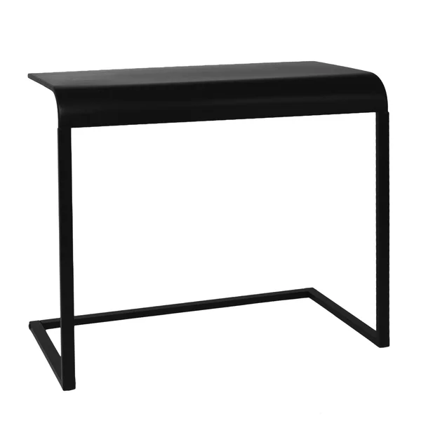 Black C-Shaped Desk