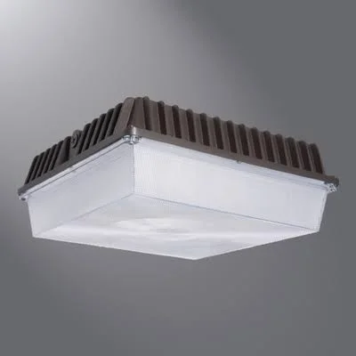 Cooper Lumark LED Canopy Luminaire, 92W, 120-277V, 5000K