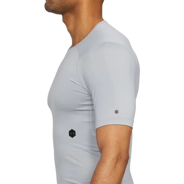 Under Armour Rush Men's Short Sleeve Compression Shirt - Gray, MD