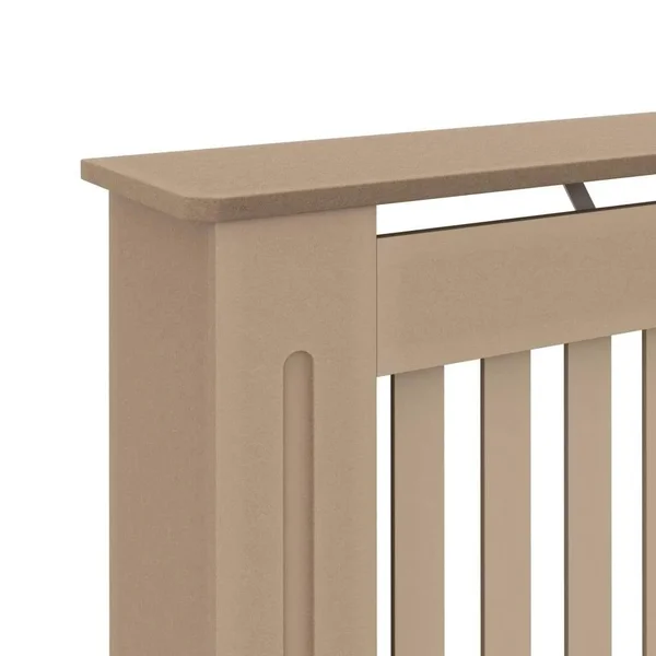 vidaXL Radiator Cover 67.7x22x7.5x22x31.9x22 MDF - Brown