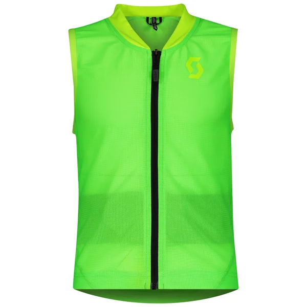 Scott AirFlex Junior Vest Back Protection (High Viz Green)