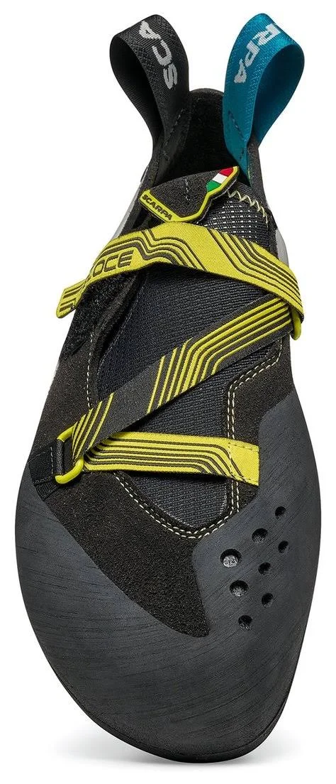 Scarpa Men's Veloce Climbing Shoe - 42 - Black/Yellow