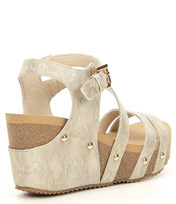 Volatile Womens Euphoria Open Toe Casual Platform Sandals