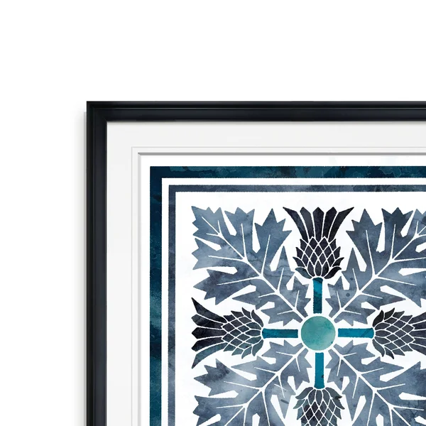 Nature Wash III -Framed Giclee Print - 38x38