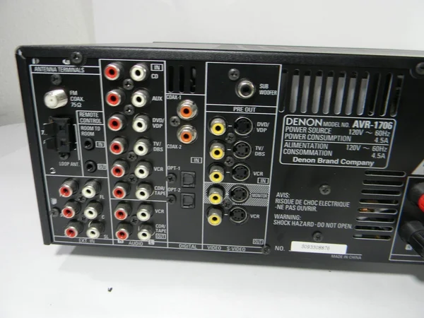 Denon AVR-1706 - AV receiver - 7.1 channel - 525 Watt (total)