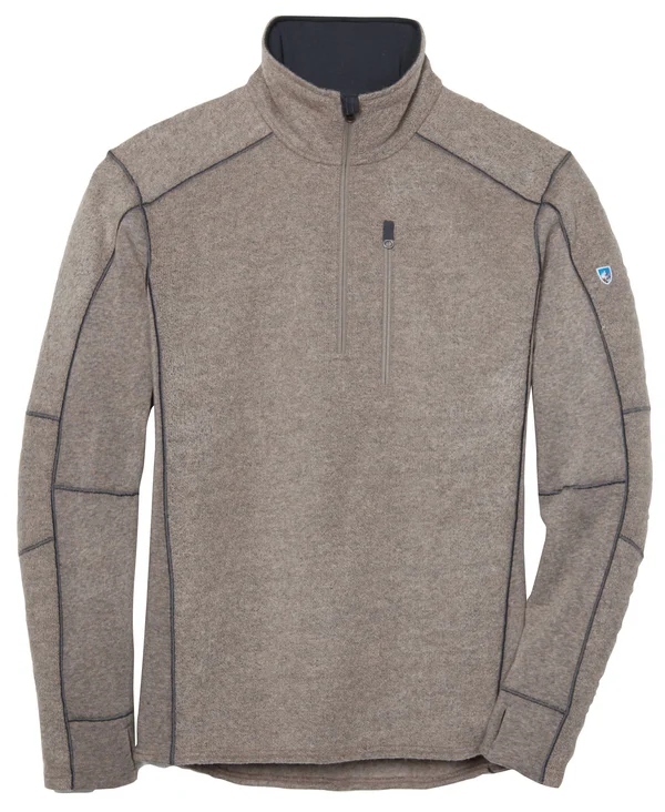 Kuhl Men's Interceptr 1/4 Zip Oatmeal - XXL