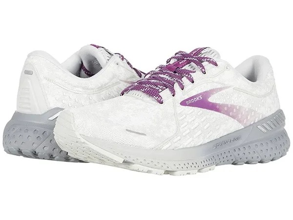 Brooks Adrenaline GTS 21 White/Oyster/Primer Grey 13 B (M)