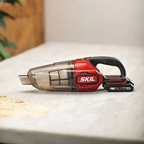Skil PWRCore 20V Handheld Vacuum - Includes 2.0Ah Lithium Battery and PWRJump Charger - VA593602