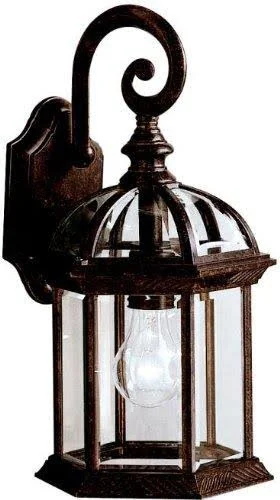 Kichler 9735TZ Barrie Outdoor Wall 1-Light, Tannery Bronze