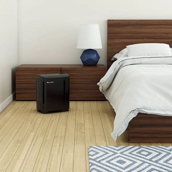 Brondell O2+ Revive TrueHEPA Air Purifier Humidifier - White