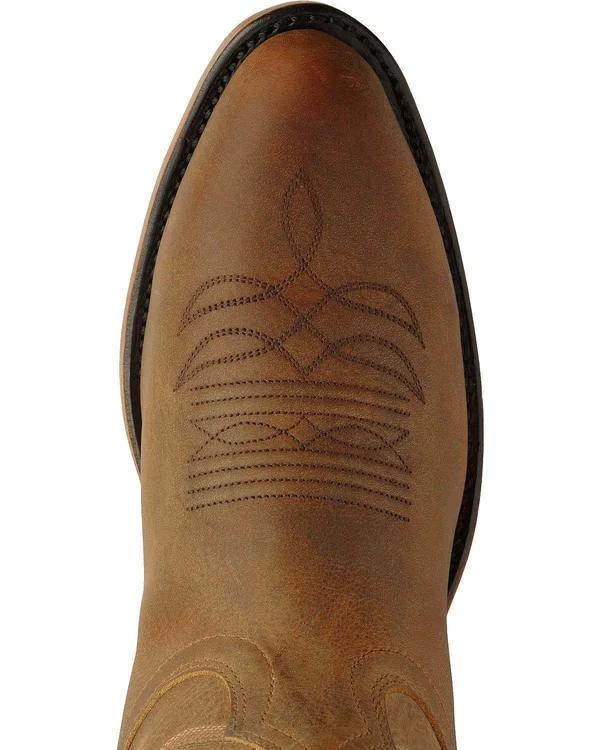 Boulet Western Boots Mens Cowboy Leather 1828