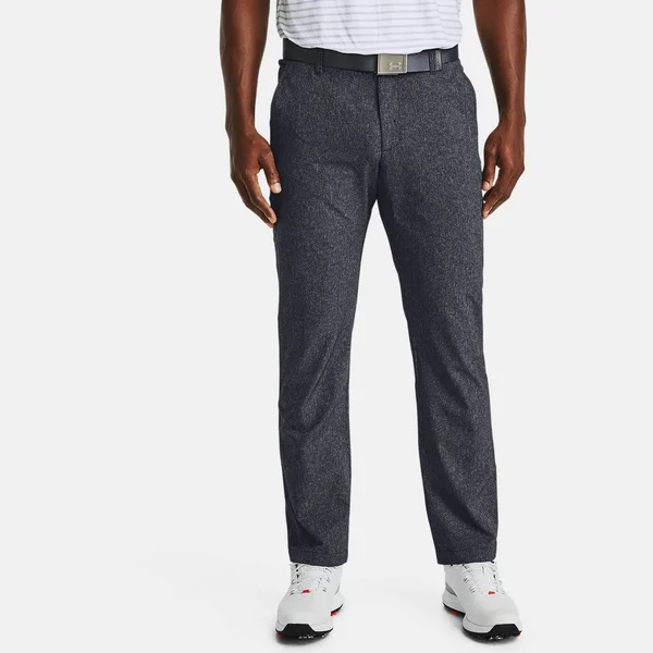 Under Armour Men's Match Play Vented Straight Leg Athletic Pants - Black, 36/30