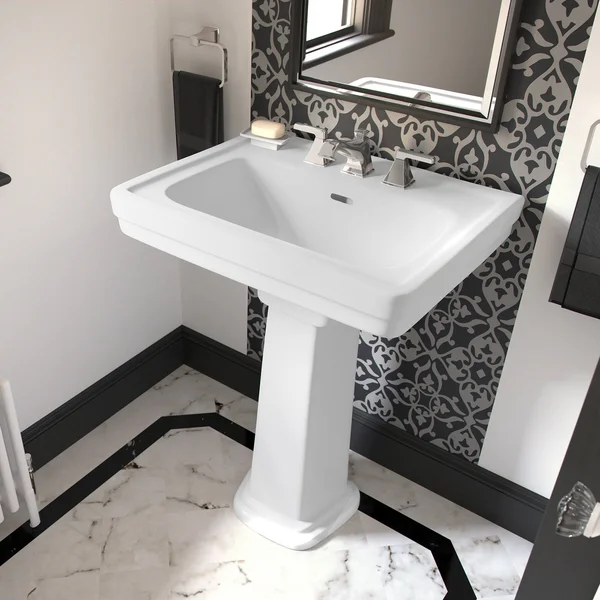 Toto Connelly Widespread Bathroom Faucet Polished Nickel