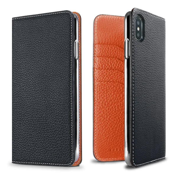 Diary Smartphone Case (iPhone Xs Max) - Navy Blue