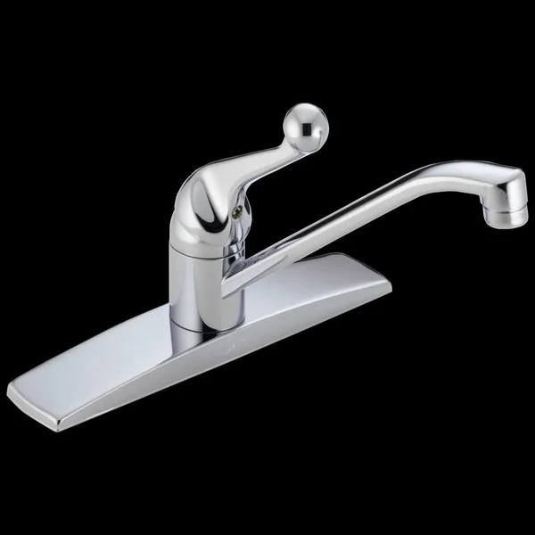 Delta 100LF-WF Classic Chrome Single Handle Kitchen Faucet