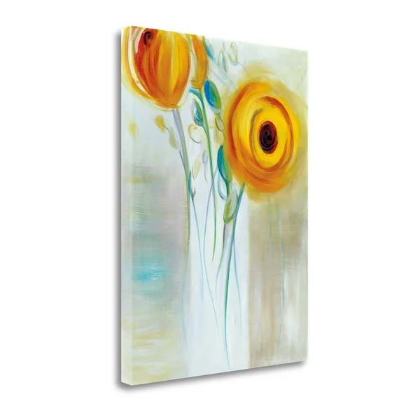Tangletown Fine Art 'Movimento' by Karen Lorena Parker Painting Print on Wrapped Canvas