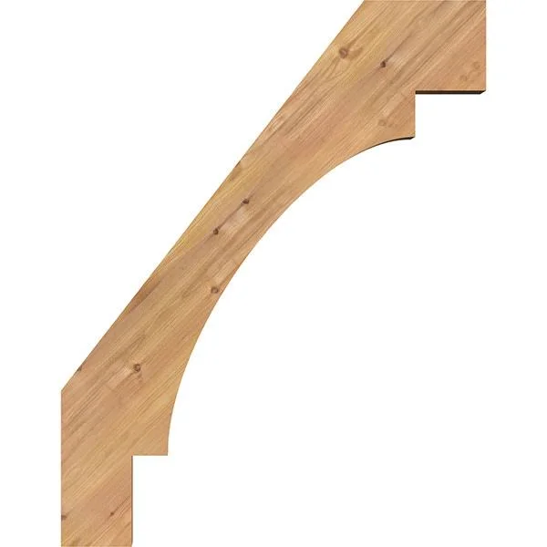 3 1/2x22W x 28x22D x 36x22H Merced Smooth Brace, Western Red Cedar