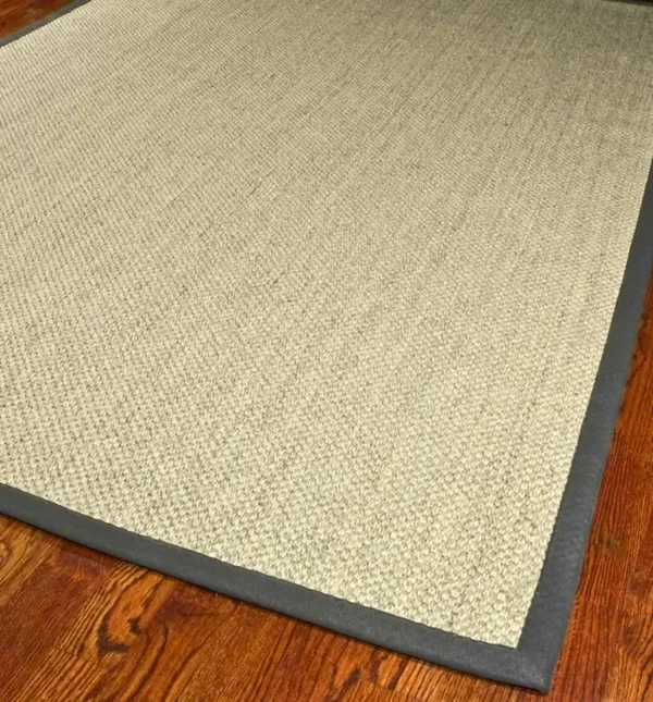 Safavieh NF443B Marble - Grey Natural Fiber 8& x 8& Square Area Rug