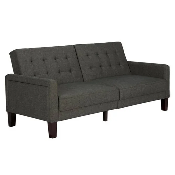 Better Homes & Gardens Porter Fabric Tufted Futon - Multiple Colors