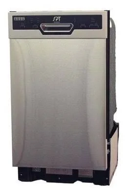 Sunpentown Sd-9254ss 18 in. Energy Star Built-in Dishwasher with Heated Drying - Stainless Steel - 32.4 x 17.6 x 22.6 in
