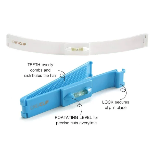 Original CreaClip Set - As Seen on Shark Tank - Professional Hair Cutting Tool