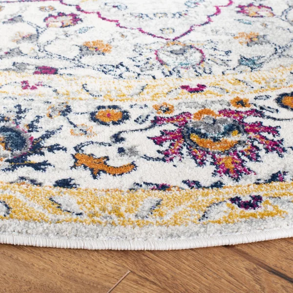 Safavieh Evoke Rug Collection EVK288A - Ivory, Grey - 8& x 10&