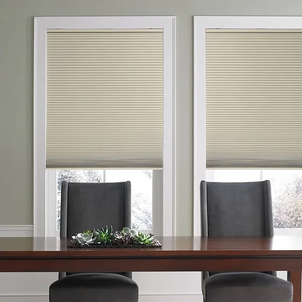 Real Simple Cordless Blackout Cellular 39x22 x 48x22 Shade in Sand