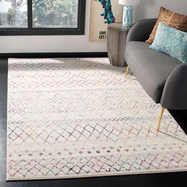 Safavieh Clearance Madison MAD798E Ivory Rug - 6&7x22x6&7x22 - Round
