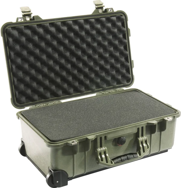 Pelican 1510 Carry on Case - Green
