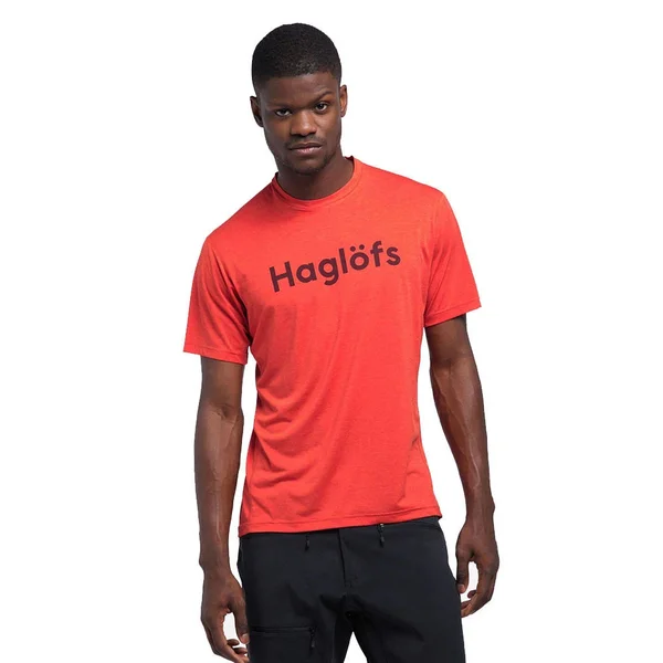 Haglofs Ridge T-Shirt - M - Habanero
