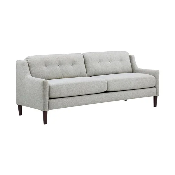 Hawthorne Collections Mellon Tufted Sofa - Cream - HC-4864-2153746