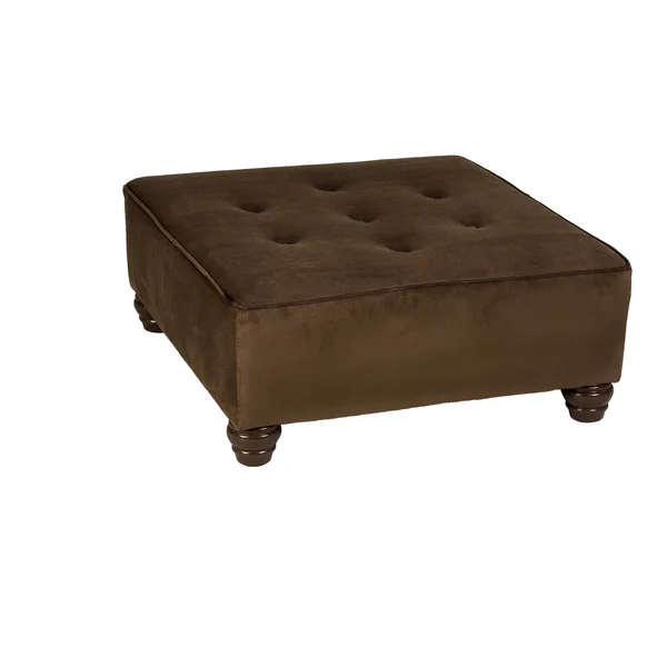 Leffler Home Hixon Square Ottoman - Night Party Chocoalte