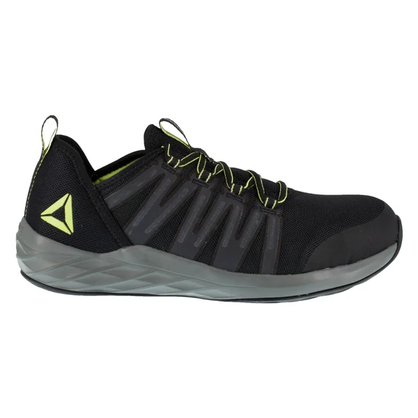 Men's Reebok Work Astroride Work RB2214 Steel Toe Work Shoe, Size: 9, Black