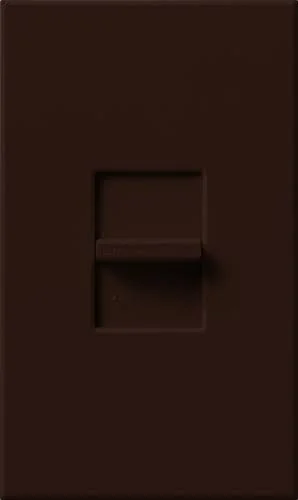 Lutron NTLV-1000-BR Nova T Magnetic Low-Voltage Dimmer - Single-Pole, Brown