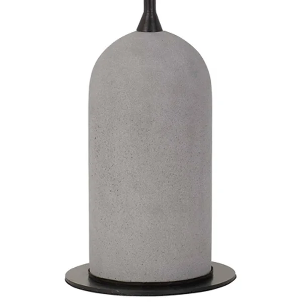 38x22 Metal Johnstone Arm Desk Lamp with Cement Base Black - Cal Lighting
