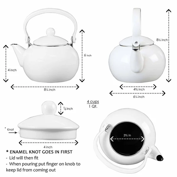 Calypso Basics by Reston Lloyd Teakettle 2 Quart Indigo
