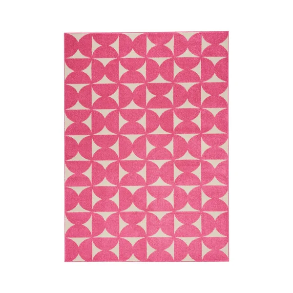 Nourison Harper DS301 5&3x22 x 7&3x22 Pink Area Rug