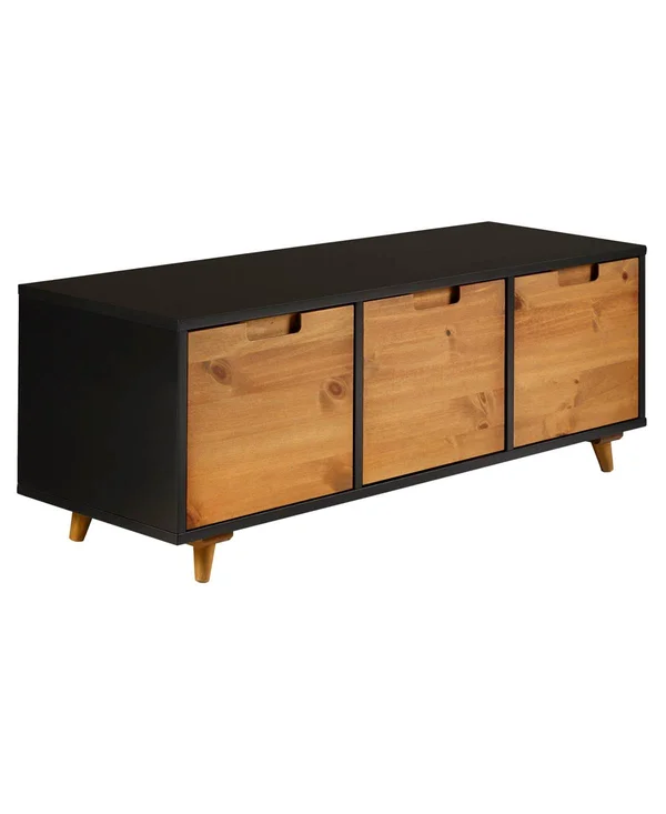Walker Edison Storage Bench - Brown