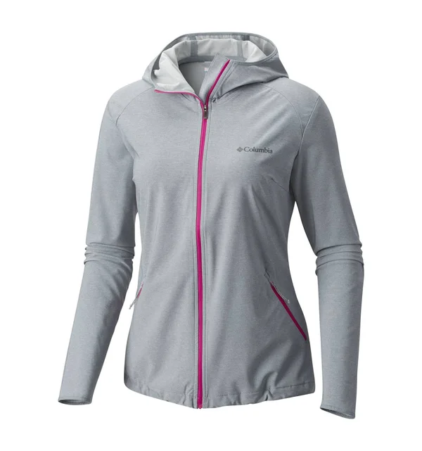 Columbia Heather Canyon Softshell Jacket Grey Ash Heather Xs